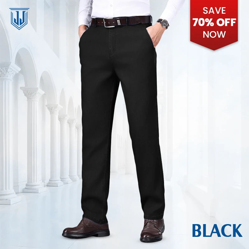 JettJeans3 - Men's Classic Straight Fit Stretch Jeans